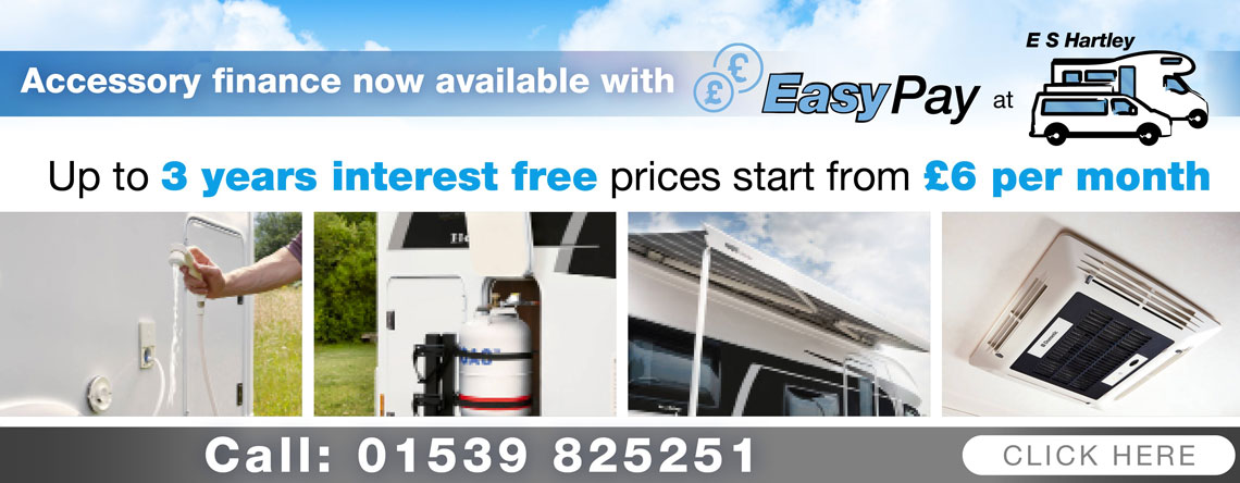 Motorhome Accessories at E S Hartley