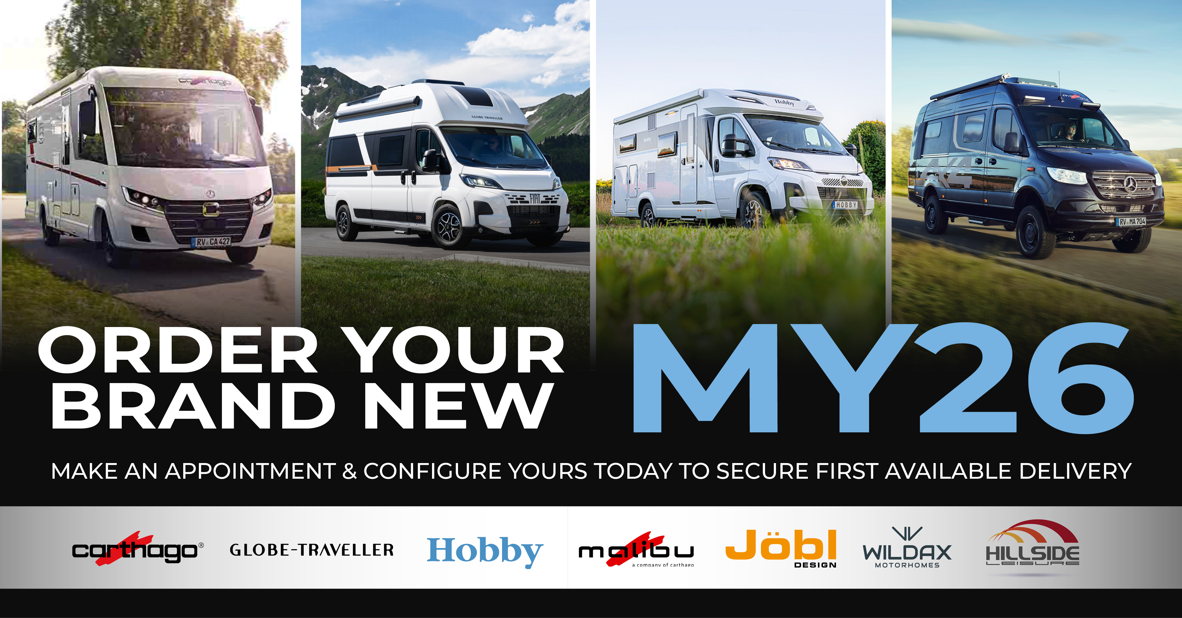 Order Your Brand New MY26 at E S Hartley