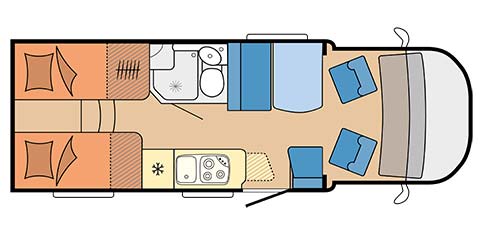 Small - 3 Berth