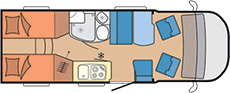 Van - 2 Berth
