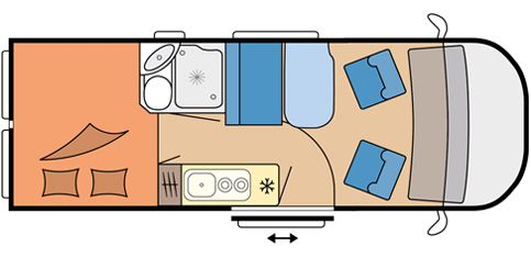 Small - 2 Berth